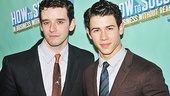 Michael Urie and Nick Jonas are delighted to arrive on Broadway together.