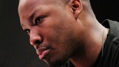 Nicholas Christopher as Cornbread and Corey Hawkins as Buggy in Hurt Village.