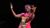 Nicholas Christopher as Cornbread, Charlie Hudson III as Ebony, Corey Hawkins as Buggy, Joaquina Kalukango as Cookie, Marsha Stephanie Blake as Crank, Saycon Sengbloh as Toyia and Lloyd Watts as Skillet in Hurt Village.