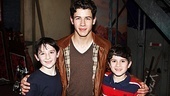 Newsies - Nick Jonas Visit – Matthew Schecter - Nick Jonas – Lewis Grosso