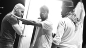 Streetcar Named Desire rehearsal – Jacino Taras Riddick – Blair Underwood – Wood Harris