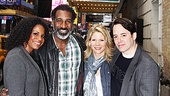 Audra McDonald and Norm Lewis show off their Broadway home to Kelli O’Hara and Matthew Broderick.
