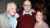 Neil Simon is surrounded by his Broadway Bound stars and current Lyons headliners Dick Latessa and Linda Lavin.