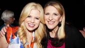 Smash’s Megan Hilty smiles alongside fellow judge and future Broadway star Lisa Lampanelli.