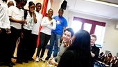 How to Succeed – Nick Jonas School Visit – Nick Jonas – students – teacher