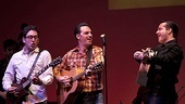 Dan Mills as Carl Perkins, Steve Benoit as Elvis Presley and Robert Shaw make the tunes of Million Dollar Quartet come alive.