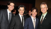 2012 Tony Brunch – Alex Timbers – Roger Rees – Christian Borle – Rick Elice