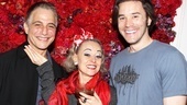 Lucky Tracie: a Broadway show, a Tony nomination and two handsome men (Tony Danza and co-star Tom Pelphrey). 