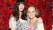 Lord of the Rings star Liv Tyler embraces End of the Rainbow star Tracie Bennett inside the fabulous Rainbow Room.