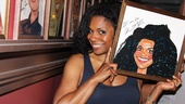 Norm Lewis portrait at Sardi’s – Audra McDonald