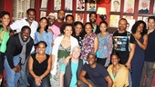 Norm Lewis portrait at Sardi’s – group shot
