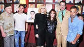 Jon Robin Baitz celebrates the honor with Other Desert Cities stars Stacy Keach, Thomas Sadoski, Judith Light, Stockard Channing and director and friend Joe Mantello.