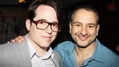 Nice Work headliner Matthew Broderick and book writer Joe DiPietro are happy to support their favorite leading lady on her big day!