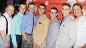 Dogfight Opening Night – F. Michael Haynie – Adam Halpin – Steven Booth – Josh Segarra – Nick Blaemire – Derek Klena – James Moye 