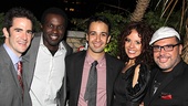 Bring It On Opening Night – Andy Blankenbuehler – Joshua Henry – Lin-Manuel Miranda - Janet Dacal – Eliseo Roman