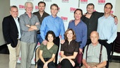 Director Doug Hughes hops in for a snapshot with his talented cast. 