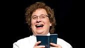Jared Gertner as Elder Cunningham in the national tour of The Book of Mormon.