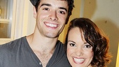 College buddies Corey Cott and Kara Lindsay are so excited to play together onstage every night in Newsies