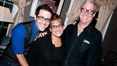 Glasses never looked so good! Ben Rimalower welcomes Patti LuPone and her dear pal and longtime colleague Scott Wittman. 