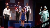 How can a musical make fun of news headlines without giving the 2012 presidential election a proper roasting?