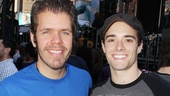 Perez Hilton befriends new head Newsie Corey Cott.