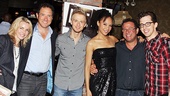 Producer Kevin McCollum and his wife, Lynette (l.) share the festivities with Anthony Federov, Natalie Wachen, director Michael Greif and Josh Grisetti. 