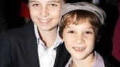 Ethan Khusidman (Usher) and Zachary Unger (Young Charlie) get to stay up late!
