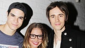 Reeve Carney Visits ‘Bring It On’ — Jason Gotay — Elle McLemore — Reeve Carney
