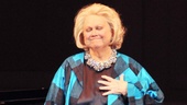 Barbara Cook takes in the moment at her 85th birthday celebration at Carnegie Hall.
