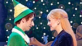 Matt Kopec as Buddy and Kate Hennies in the national tour of Elf.