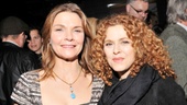 Checkers opening night – Kathryn Erbe – Bernadette Peters