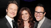 Will Chase and Debra Messing celebrate opening night with their Smash director (and Spring Awakening helmer) Michael Mayer.