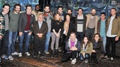 Danny DeVito and Rhea Perlman at Peter and the Starcatcher – group shot