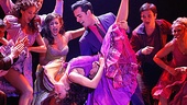 Michelle Alves as Anita, Andres Acosta as Bernardo and the cast of the national tour of West Side Story.
