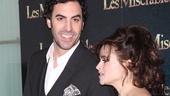 Les Miserables London premiere – Sacha Baron Cohen – Helena Bonham Carter