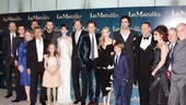 Les Miserables London premiere – cast shot