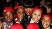 The Bodyguard opening night – Heather Headley – kids