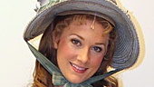 “I'm finally Cosette! This is my favorite overall look for her. I love the jacket and bonnet. My corset underneath is quick rigged, so I can put it on myself.”