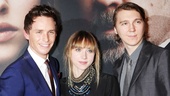 Les Miserables New York premiere – Eddie Redmayne – Zoe Kazan – Paul Dano