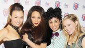 Viva Forever opening night – Dominique Provost-Chalkley – Hannah John-Kamen – Siobhan Athwal – Lucy Phelps