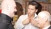 Backstage at ‘Sweet Smell of Success’ — Bob Broad — Nikola Trifunovic — Morgan Deare