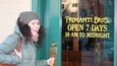 The actress stops by Pittsburgh's famous Primanti Bros., an eatery famous for its massive sandwiches!