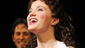 Bravo! Phantom star Sierra Boggess gazes out into the cheering crowd.