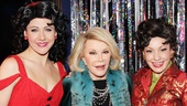 Joan Rivers at ‘Forbidden Broadway’ — Natalie Charle Ellis — Joan Rivers — Jenny Lee Stern
