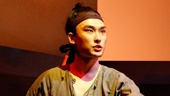 Yuekun Wun as Lone and Ruy Iskandar as Ma in The Dance and the Railroad.