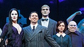 The national tour cast of The Addams Family.