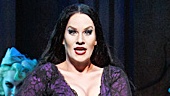 KeLeen Snowgren as Morticia in the national tour of The Addams Family.
