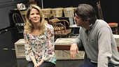 Kelli O’Hara and Nathan Gunn get set to rehearse their gorgeous duet, “If I Loved You.”