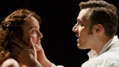 Melissa Errico as Clara and Ryan Silverman as Giorgio in Passion.
