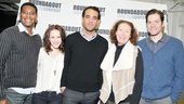 Billy Eugene Jones, Rachel Brosnahan, Bobby Cannavale, Brenda Wehle and Adam Rapp look smashing in 2013 before they'll time warp to the '40s on stage!